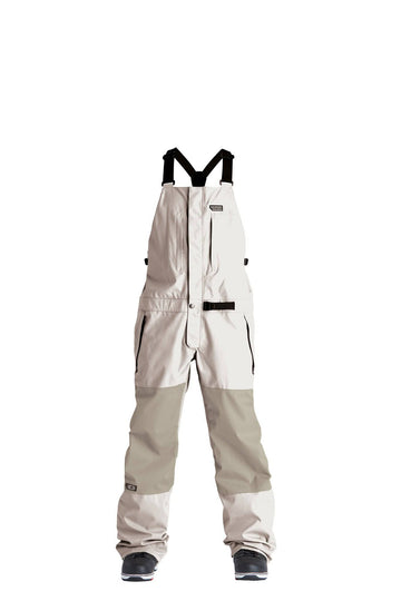 2022 Airblaster Stretch Krill Bib Snow Pant in Goat Bone