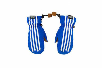 2022 Salmon Arms Blue and Tan Stripes Classic Mitt