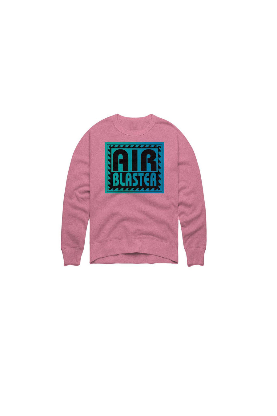Airblaster Surf Stack Crew Sweatshirt in Pigment Pink 2023