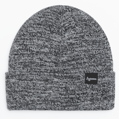2022 Autumn Surplus Beanie in Black Marl