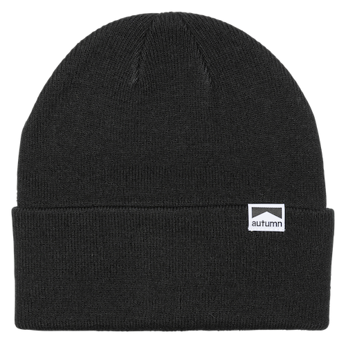 Autumn Surplus Beanie In Black - M I L O S P O R T