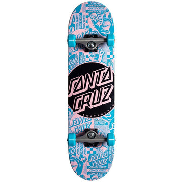 Santa Cruz Flier Dot Full Complete Skateboard in 8.0