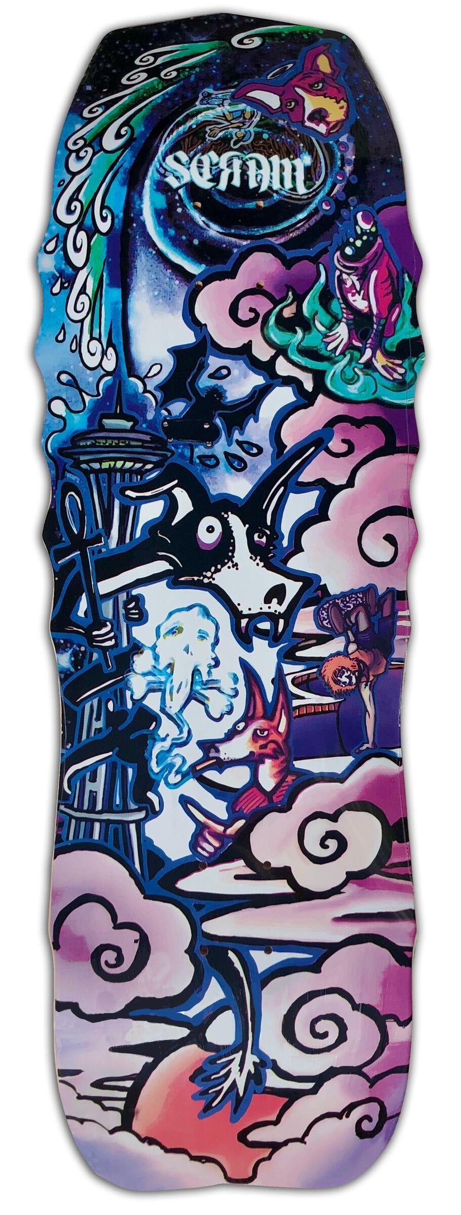 Scram Nolan Self Possessed Skateboard Deck in 10.5" - M I L O S P O R T