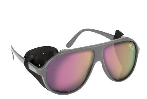 Airblaster Polarized Glacier Glasses in Smoke 2023