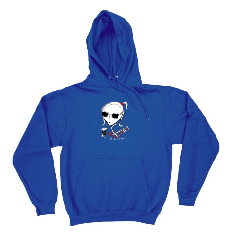 Frog Iced Frog Hoodie in Royal Blue - M I L O S P O R T