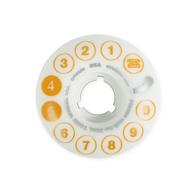 Dial Tone Rotary Round Cut 53mm 99A Skate Wheel - M I L O S P O R T