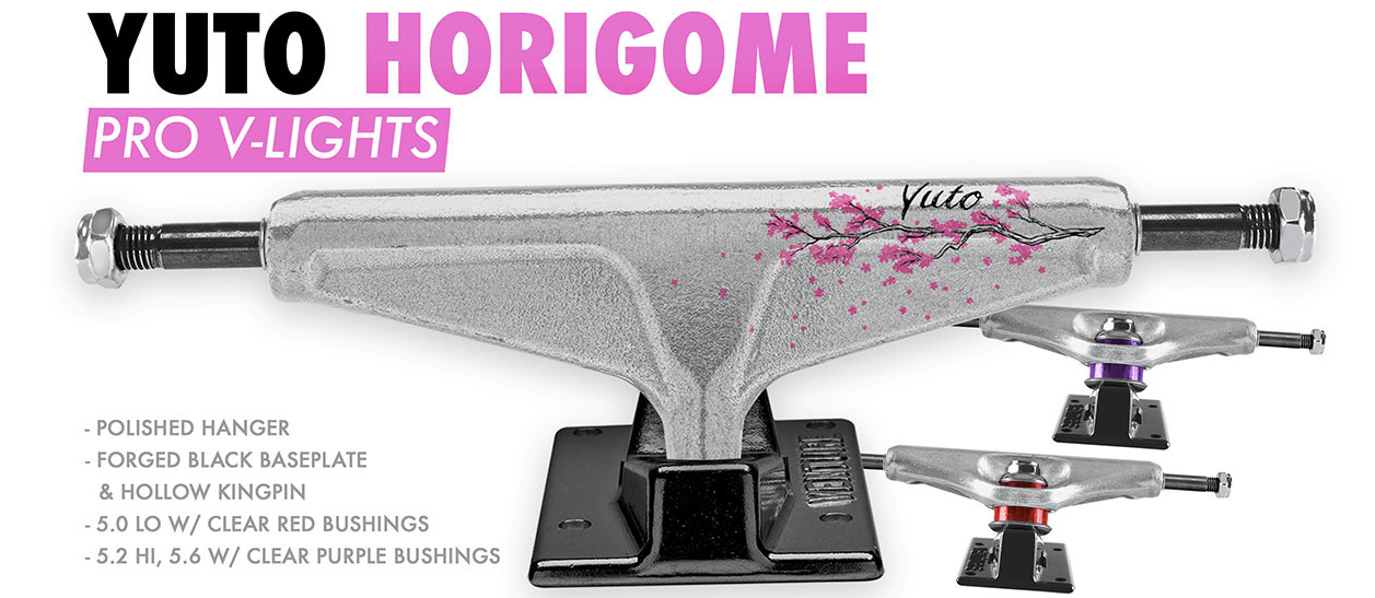 Venture Yuto Bloom Pro V Lights Skate Truck - M I L O S P O R T