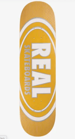 Real Oval Pearl Patterns Slick Skateboard in 8.25''