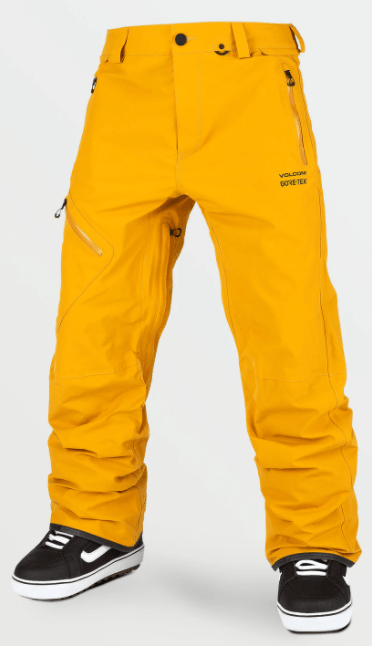 2022 Volcom L Gore-Tex Pant in Resin Gold