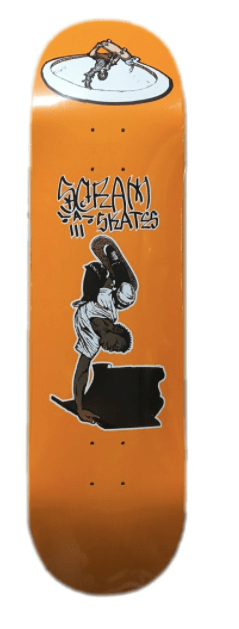 Scram Keenan Orange Skate Deck - M I L O S P O R T