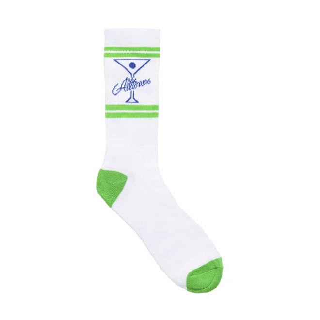 Alltimers Classic Socks in White - M I L O S P O R T