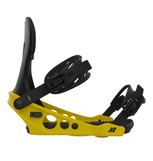 2022 K2 Line Up Snowboard Binding in Yellow - M I L O S P O R T