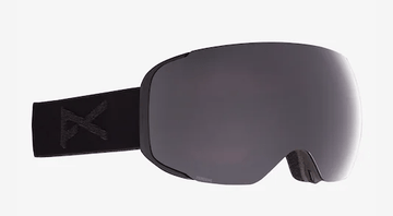 2022 Anon M2 Snapback Snow Goggle with Bonus Lens and a MFI Face Mask in Smoke with a Perceive Sunny Onyx lens