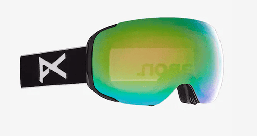 2022 Anon M2 Snow Goggle with Bonus Lens and a MFI Face Mask in Black with a Perceive Variable Green lens - M I L O S P O R T