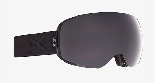 2022 Anon M2 Snow Goggle with Bonus Lens and a MFI Face Mask in Smoke with a Perceive Sunny Onyx lens