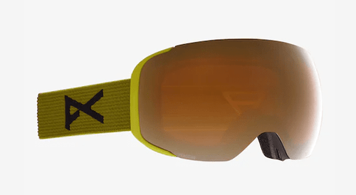 2022 Anon M2 Snow Goggle with Bonus Lens in Green with a Perceive Variable Green lens - M I L O S P O R T
