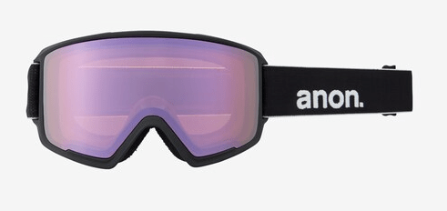2022 Anon M3 Snow Goggle with Bonus Lens and a MFI Face Mask in Black with a Perceive Variable Green lens - M I L O S P O R T