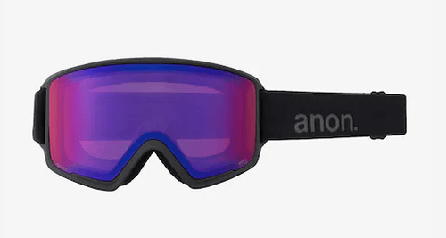 2022 Anon M3 Snow Goggle with Bonus Lens and a MFI Face Mask in Smoke with a Perceive Sunny Onyx lens - M I L O S P O R T