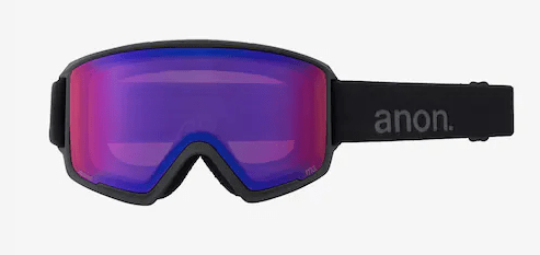 2022 Anon M3 Snow Goggle with Bonus Lens in Smoke with a Perceive Sunny Onyx lens