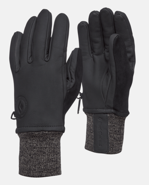 2022 Black Diamond Dirt Bag Gloves in Black