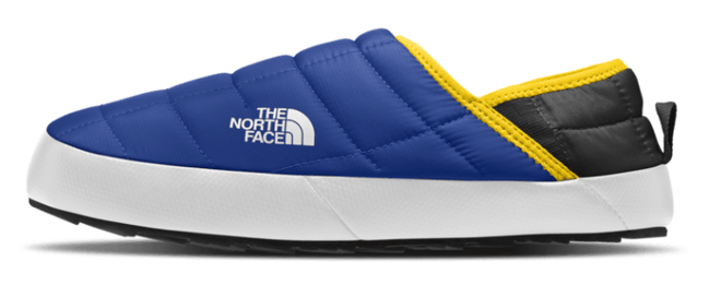 2022 The North Face Men's ThermoBall Traction Mule V Slipper in TNF Blue and TNF Black - M I L O S P O R T