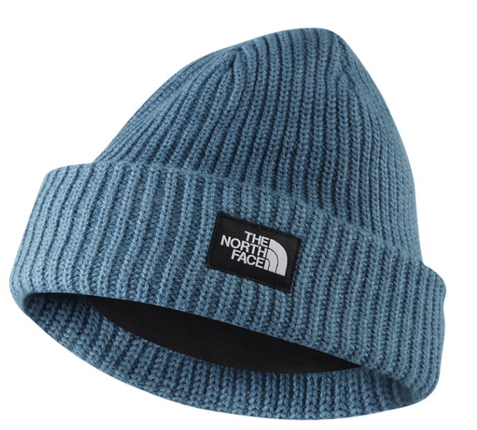 2022 The North Face Salty Dog Beanie in Storm Blue Heather