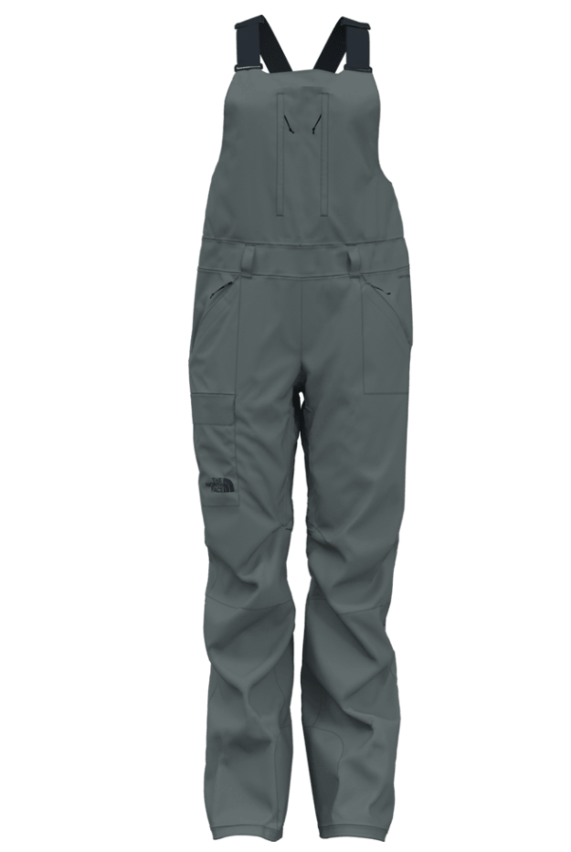 2022 The North Face Women's Freedom Bib in Balsam Green