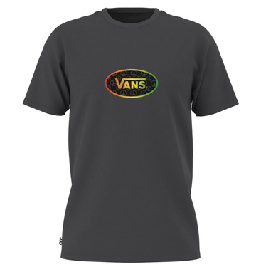 Vans Tyson Peterson Oval OTW Classic Tee in Asphalt
