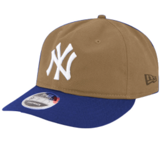Alltimers New Era Yankees Hat in Brown and Blue