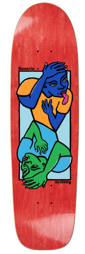 Polar Nick Boserio Double Head Skateboard Deck in Surf Jr. Shape