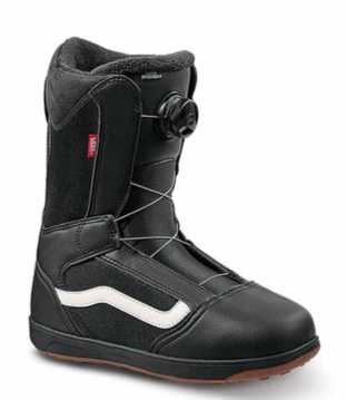 Vans Aura Linerless Snowboard Boot in Black and Gum 2023