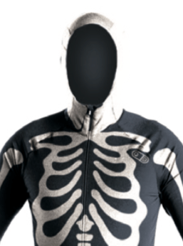 Airblaster Classic Ninja Suit in Skeleton 2023 - M I L O S P O R T
