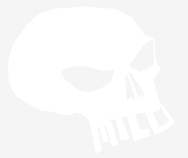 Milo Skull Sticker