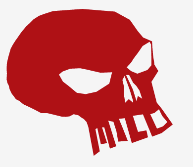 Milo Skull Sticker
