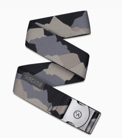 Arcade Ranger Belt in Grey and Peaks Camo - M I L O S P O R T