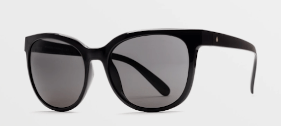 Volcom Garden Sunglass in Matte Black with a Gray Polarized lens - M I L O S P O R T