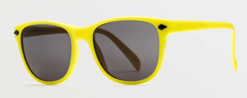 Volcom Swing Sunglass in Gloss Lime with a Gray lens - M I L O S P O R T