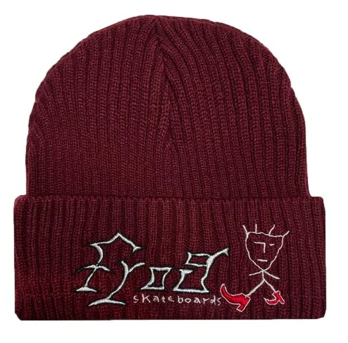 Frog Just Keep Walking Beanie in Cardinal Red - M I L O S P O R T