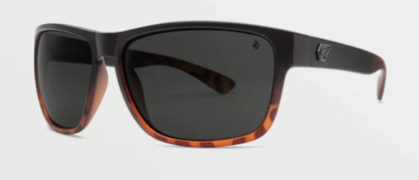 Volcom Baloney Sunglass in Matte Darkside with a Gray Polarized lens - M I L O S P O R T