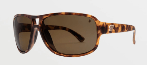 Volcom Stoke Sunglass in Matte Tort with a Bronze Polarized lens - M I L O S P O R T