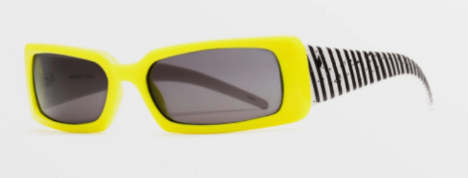 Volcom Magna Sunglass in Gloss Lime with a Gray lens - M I L O S P O R T