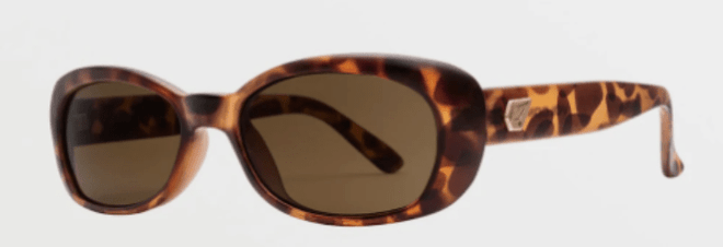 Volcom Jam Sunglass in Matte Tort with a Bronze lens - M I L O S P O R T