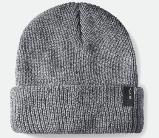 Brixton Heist Beanie in Light Heather Grey - M I L O S P O R T