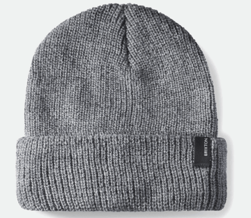 Brixton Heist Beanie in Light Heather Grey