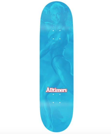 Alltimers Flex Blue Skateboard Deck in 8.25'' - M I L O S P O R T