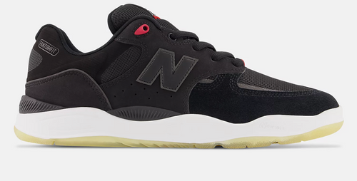 New Balance Numeric 1010 Tiago Skate Shoe in Black and White and Red