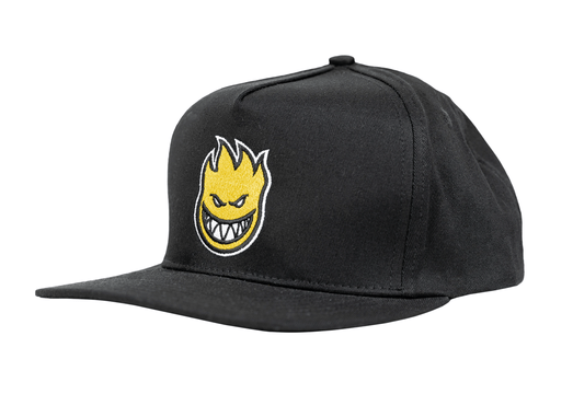 Spitfire Big Head Fill Hat in Black and Gold - M I L O S P O R T
