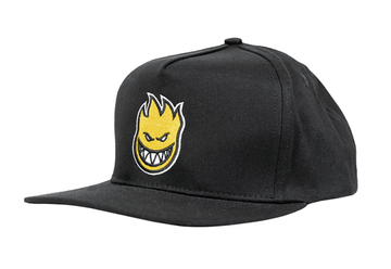 Spitfire Big Head Fill Hat in Black and Gold
