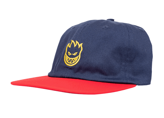 Spitfire Lil Big Head Stripe Hat in Navy Red and Gold - M I L O S P O R T