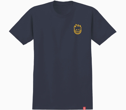 Spitfire Lil Big Head T Shirt in Navy and Gold - M I L O S P O R T